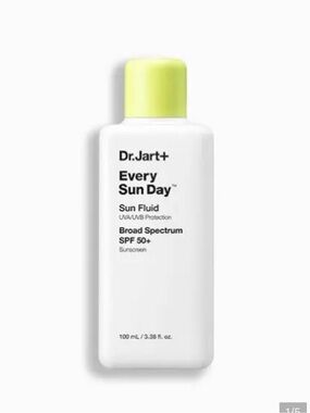Dr. Jart+ Every Sun Day Sun Fluid Broad Spectrum SPF 50+ - White with Lime Cap